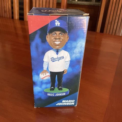 Los Angeles Dodgers Magic Johnson 2013 Bobblehead SGA MLB GiveAway Cover