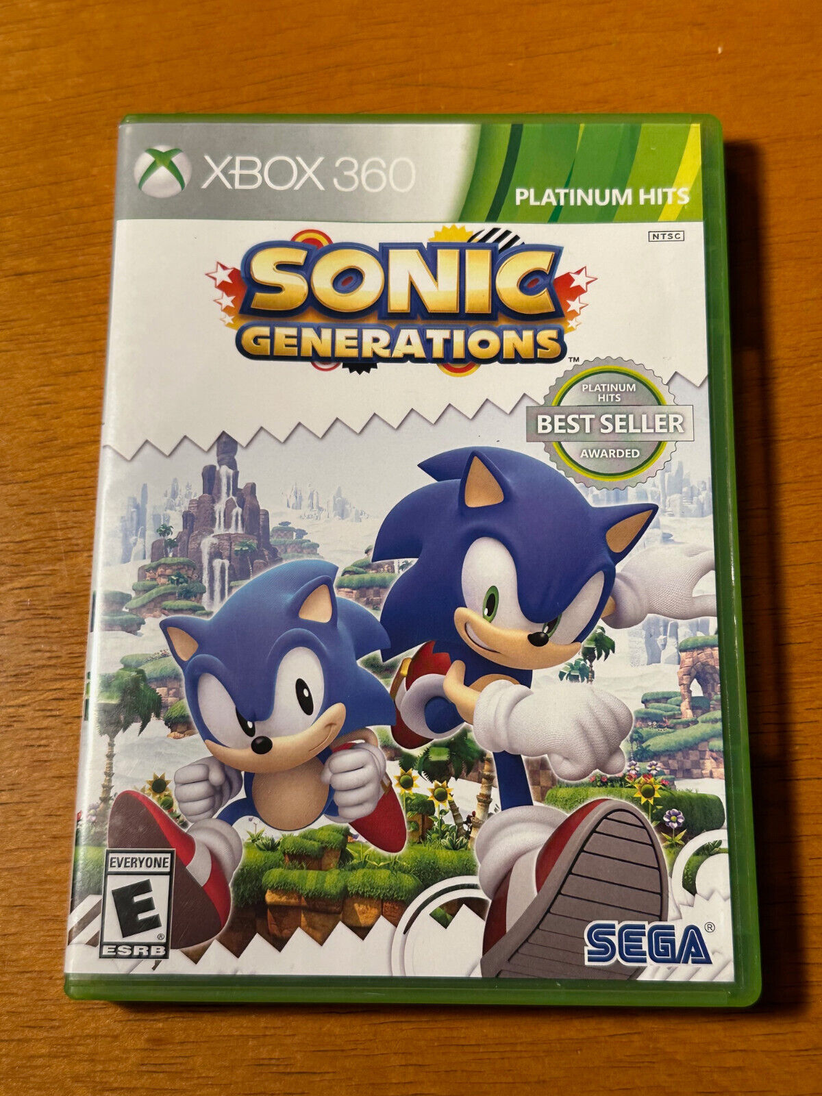 Sonic Generations (Microsoft Xbox 360, 2011) TESTED & WORKING **FREE SHIPPING**
