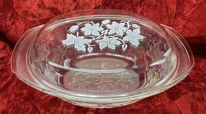 Princess House “Fantasia” Pattern Casserole Baking Dish with Lid - Picture 1 of 4