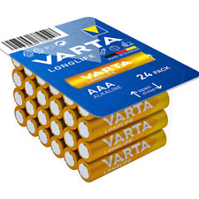 VARTA LONGLIFE AAA Micro LR03 Batterie - 1,5V, 1200 mAh, 24 Stück