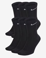 Nike Cushion Crew Training 3er-Pack Socken - Schwarz/Grau/Weiß, 46-50