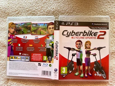 Cyberbike Cycling Sports 2 Sony PlayStation 3 PS3 CIB REGION FREE ENGLISH - Image 1 of 2