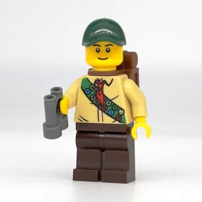 Lego BAM Boy Scout Minifigura Cub Eagle Caminante Mochila Binoculares - NUEVO Foto 1 de 3