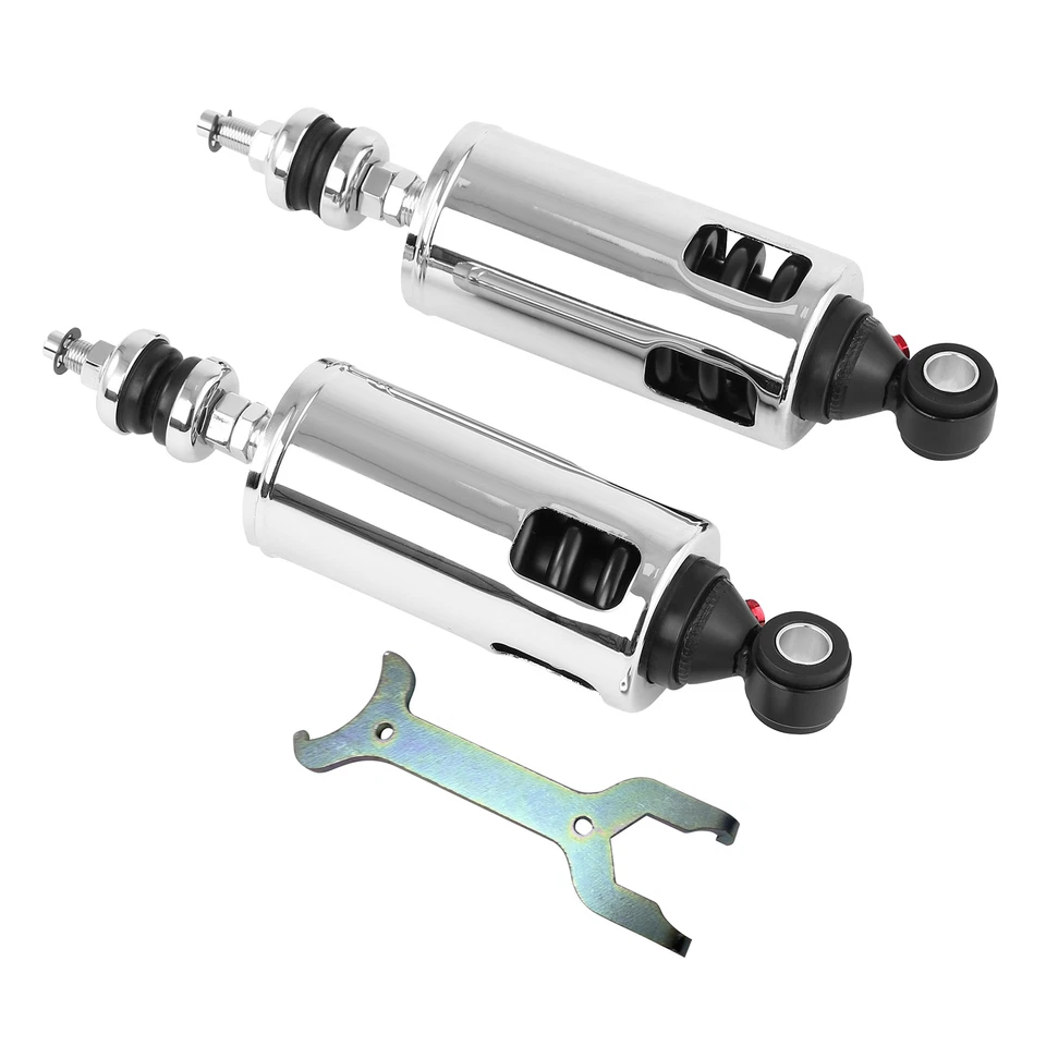 Rear Suspension Rear Shock Fit For Harley Softail Breakout Deluxe 00-17Chrome - Image 1 of 4