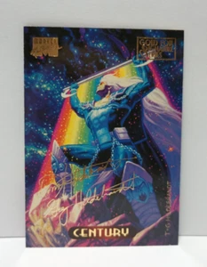Century #21 1994 Marvel Masterpieces Gold Foil Signature Series Card - Picture 1 of 2