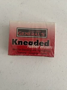Vintage Pencil Erasers, General’s Kneaded Latex Free PVC Free Rubber - Picture 1 of 5