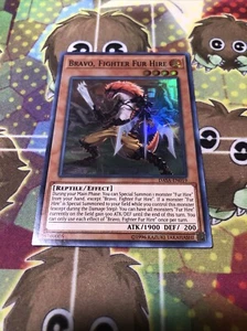 Yugioh - Bravo, Fighter Fur Hire (Super Rare) - DASA-DE019 - Bild 1 von 1