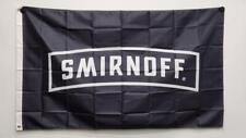 Quality SMIRNOFF Flag 150 x 90cm Banner for the Man Cave Garage Shed Vodka Logo
