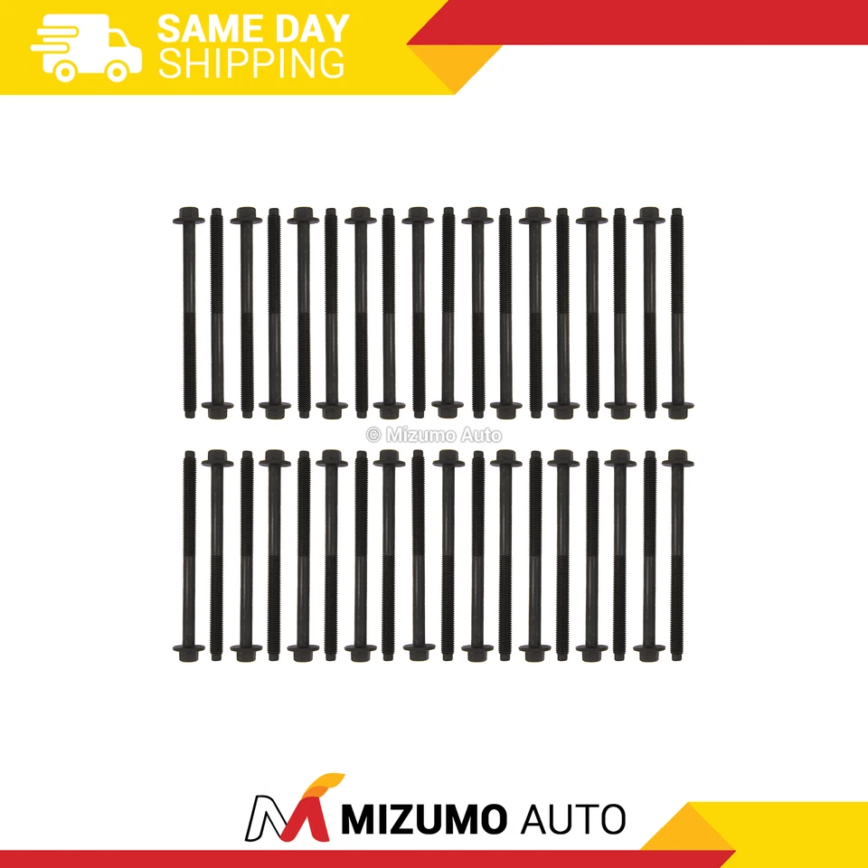 Pernos de cabeza aptos para Ford F250 F350 F450 F550 Super Duty 11-17 6,7 L Foto 1 de 4