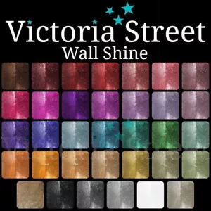 Victoria Street Wall Shine™ Fine Glitter Wall Crystals Paint Premium Additive - Picture 1 of 36