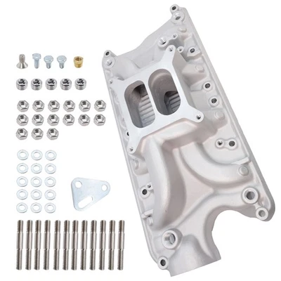 Fit For Small Block Ford SBF 260 289 302 Dual Plane Aluminum Intake Manifold Foto 1 de 4