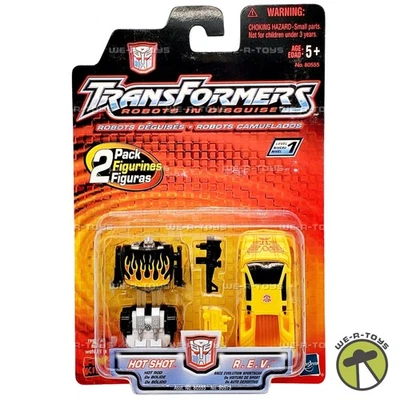 Transformers Robots in Disguise Two-Pack Hot Shot & R.E.V. Action Figures - Image 1 of 3