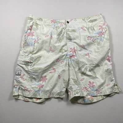 Bañador Tommy Bahama Para Hombres Talla Mediana Paradise Nation Yellow Island Tropics Foto 1 de 4