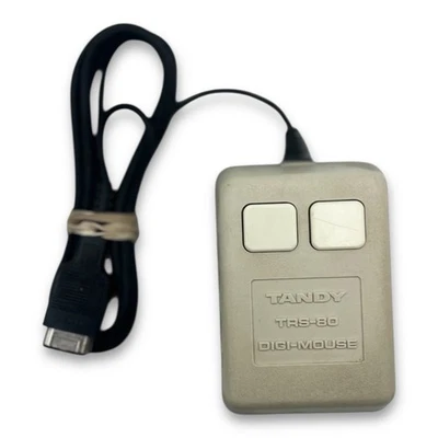 Radio Shack Tandy TRS-80 Digi-Mouse 26-1197 de colección para piezas sin probar Foto 1 de 4