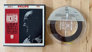 Seltenes Phillips Tape Richter Liszt Cto 1 und 2 7 1/2ips4track - Bild 1 von 2