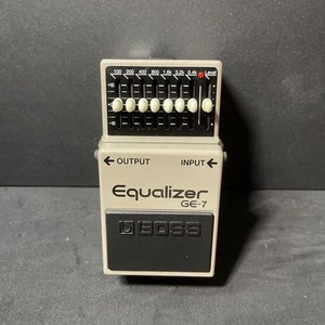 Boss GE-7 Equalizer Guitar Effect Pedal PSA specifications 9V type jp - Picture 1 of 5