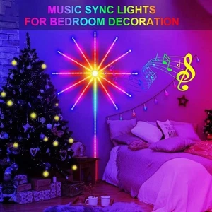 Color Changing Light Strip RGB Firework Light Christmas - Picture 1 of 12