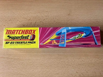 MATCHBOX Vintage anni 70 accessori ferroviari SF-23 Trestle Pack IMBALLO ORIGINALE NUOVO - Immagine 1 di 2