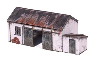 S.M.S. KX054 Tonys Carrito Cobertizo, Kit de Corte Lazer Envuelto Calibre OO/HO - Imagen 1 de 1