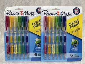 2 - Paper Mate Clearpoint Mech Pencil Packs 0.7mm 6 Pencils Per Pack (12 Total) - Picture 1 of 2