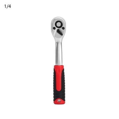 5 Degree Rotation 72 Tooth Wrench Ratchet Wrench Ergonomic Handle Hanging Hole - Image 1 of 4