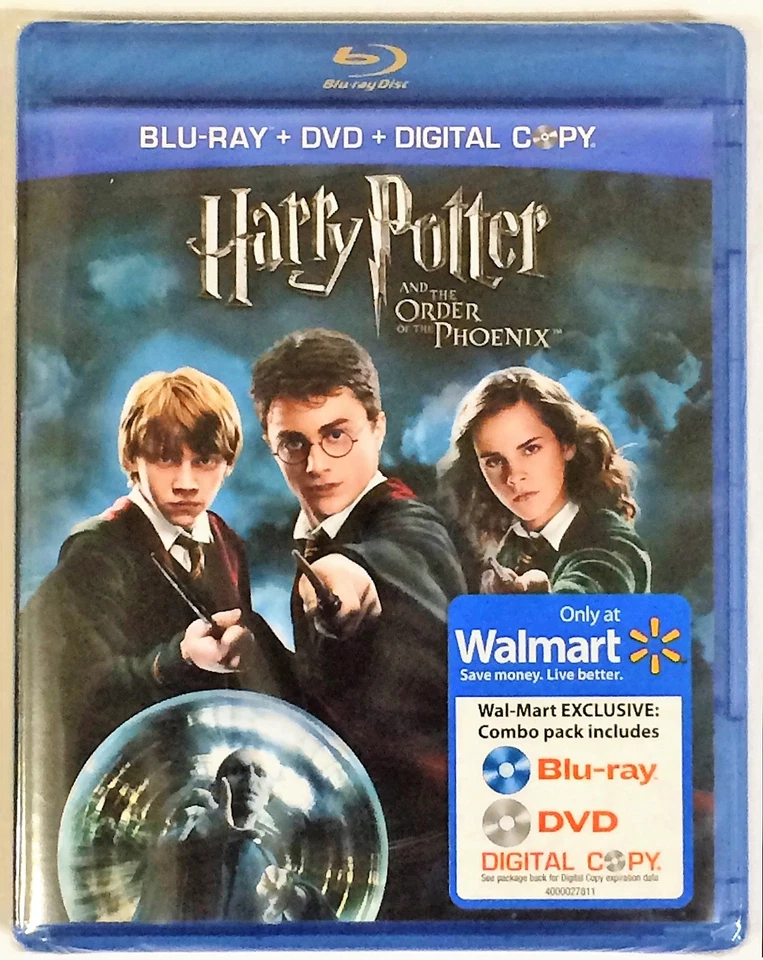 Harry Potter and the Order of the Phoenix (Limited Edition Blu-ray + DVD + D... - Image 1 of 1