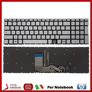 Tastiera Italiana Retroilluminata HP ENVY X360 15-ED 15-AG 15-EE 17-CG Silver - Foto 1 di 1