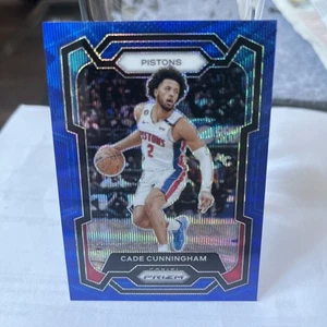 Panini Prizm NBA Basketball 2023-24 Cade Cunningham Blue Wave Prizm No. 11 - Bild 1 von 2