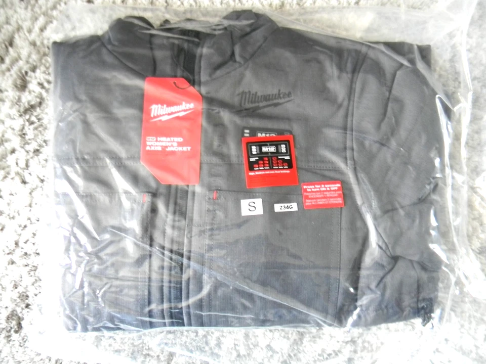 NEW Gray Genuine Milwaukee Women's Small AXIS M12 Heated Jacket  - JACKET ONLY! - Image 1 of 1