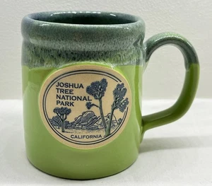 2019 Deneen Pottery JOSHUA TREE NATIONAL PARK Kaffeebecher grün/blau - Bild 1 von 4