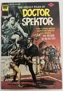 THE OCCULT FILES OF DOCTOR SPEKTOR. NUMBER 9. WHITMAN EDITION. AUG. 1974. VG/FN - Picture 1 of 8