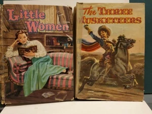 1956 The Three Musketeers by Alexandre Dumas Whitman Hardcover Little Women#1605 - Picture 1 of 10