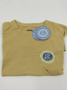 Life is Good SS cremiges Herren-T-Shirt (Good Ol Days Golf) Größe S neu mit Etikett kostenloser Versand - Bild 1 von 7