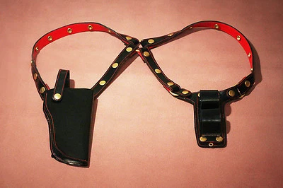 Red and Black Chiappa Rhino 60ds Revolver Holster High Quality genuine leather - Image 1 of 3