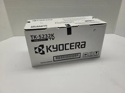 Kyocera TK-5232K Original High Yield Laser Toner Cartridge Black 1 Each TK5232K - Image 1 of 3