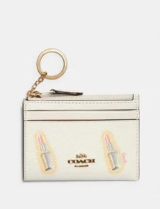 NUEVO CON ETIQUETAS COACH X SEPHORA MINI ESTUCHE DE IDENTIFICACIÓN DELGADO CON LÁPIZ LABIAL C2921 - Imagen 1 de 1