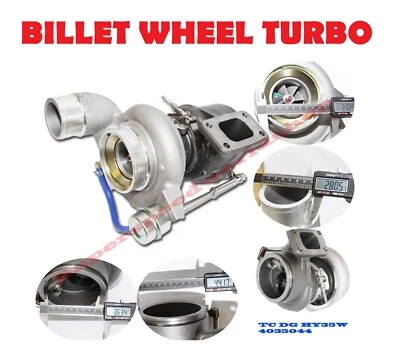 HY35W 4035044 BILLET WHEEL Turbo for 03-07 Dodge RAM 2500/3500 T3 flange Cummins - Image 1 of 4