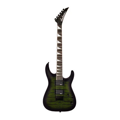 Jackson JS Series Dinky Arch Top JS32Q DKA HT Guitar Transparent Green Burst - Image 1 of 4