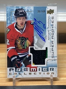 ARTEMI PANARIN 2015-16 Upper Deck Premier Super Rookies Patch Auto /49 Rookie - Picture 1 of 2