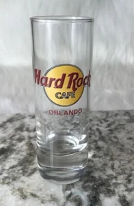 Orlando, Florida Hard Rock Cafe SHOT GLASS Red Letters Orlando FL Collectible - Picture 1 of 4