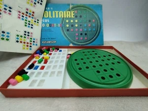 Vintage Spear's Solitaire Plus Colourtaire Game FREE SHIPPING - Picture 1 of 7