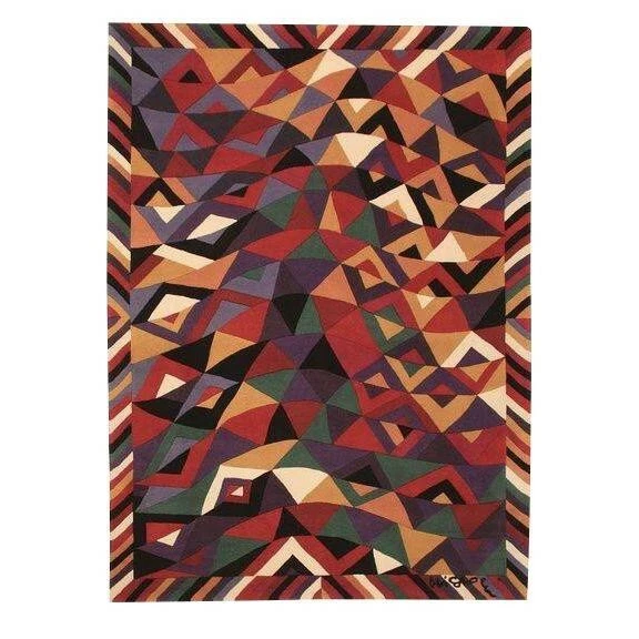Missoni Signed Tropical Area Rug 5'7" x 8' - $7500.00 - Image 1 of 1