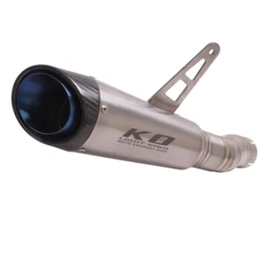 For BMW S1000XR 2020-2023 Titanium Alloy Exhaust Muffler Pipe No DB Killer Tips - Picture 1 of 5