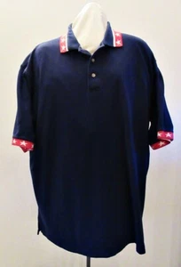 Men's #13 Windham Pointe Short Sleeve, Collared, Cotton Blend, Navy Stars, 3XL - Bild 1 von 3