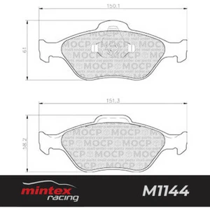 Pastillas de freno de alto rendimiento Mintex Racing MDB2314 M1144 - Imagen 1 de 1