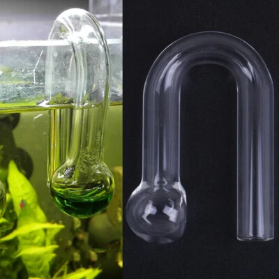 NICHT GEMARKE Aquarium Fish Tank Hang On CO2 Monitor Grass Cylinder Detector Checker Te.DE