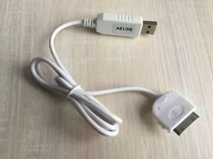 USB to 30 Pin Firewire Function Charging Cable Cord For iPod Classic 3rd 4th Gen - Picture 1 of 12