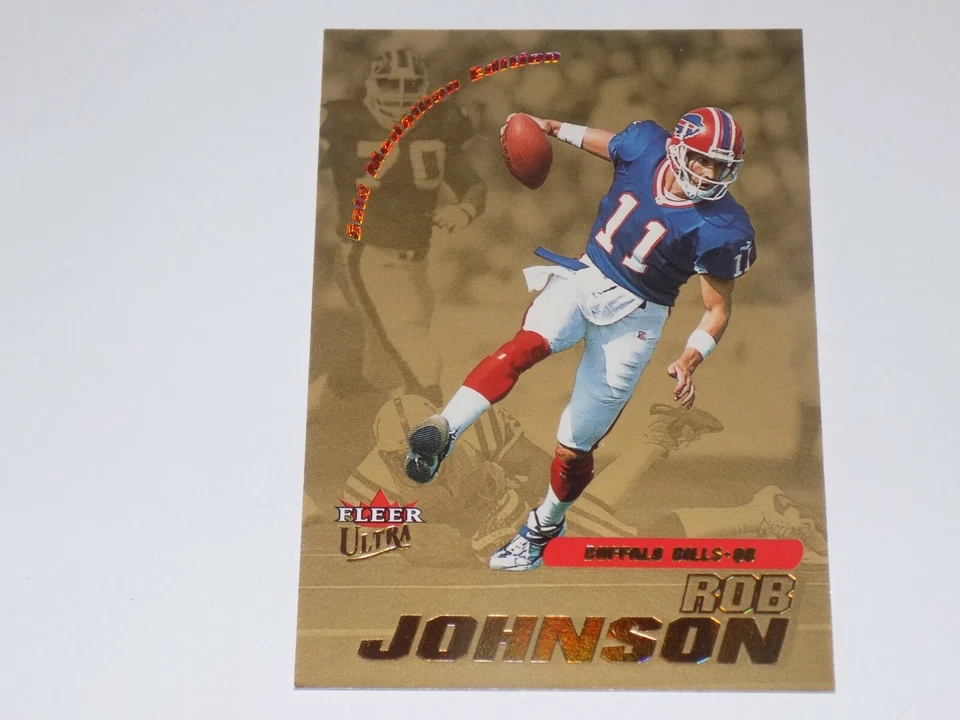 2001 Fleer Ultra Gold Medallion Edition Rob Johnson Serial #240/250 Card #158G - Image 1 of 1