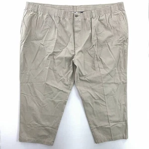 HB Herren Chino Hose beige Taschen vorne flach verstellbar Gummibund 6XL NEU - Bild 1 von 8