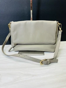 NEW w/Tag*Nordstrom Black Pebbled Leather Crossbody Handbag Clutch - Picture 1 of 4